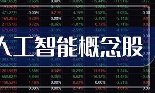人工智能板块龙头股票(人工智能最有潜力的股票)_https://www.huakunhengjia.com_期货资讯_第1张