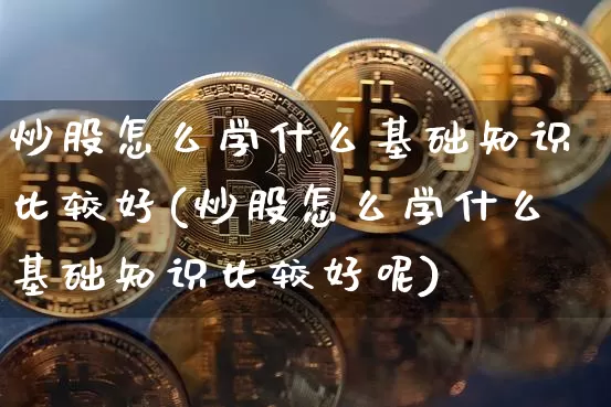 炒股怎么学什么基础知识比较好(炒股怎么学什么基础知识比较好呢)_https://www.huakunhengjia.com_财经资讯_第1张