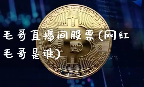 毛哥直播间股票(网红毛哥是谁)_https://www.huakunhengjia.com_期货资讯_第1张