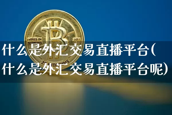 什么是外汇交易直播平台(什么是外汇交易直播平台呢)_https://www.huakunhengjia.com_财经资讯_第1张