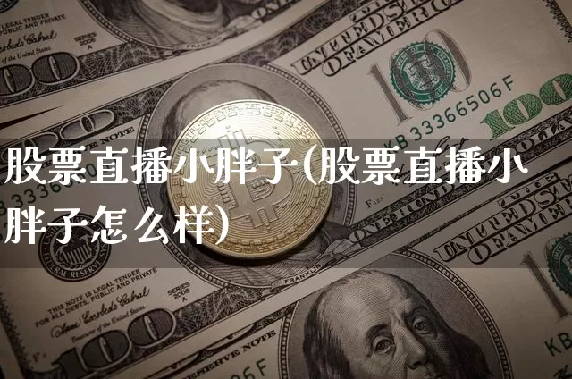 股票直播小胖子(股票直播小胖子怎么样)_https://www.huakunhengjia.com_期货资讯_第1张