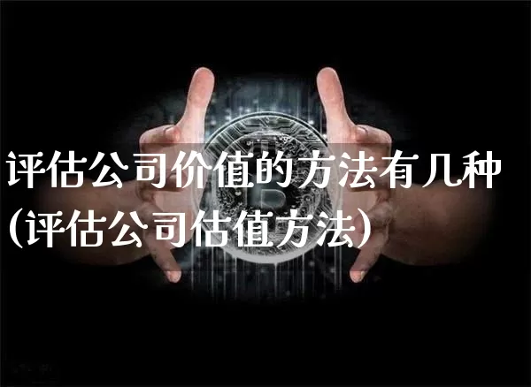 评估公司价值的方法有几种(评估公司估值方法)_https://www.huakunhengjia.com_财经资讯_第1张
