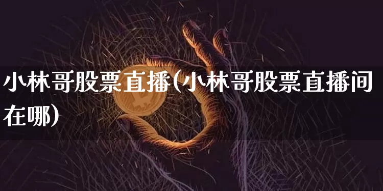 小林哥股票直播(小林哥股票直播间在哪)_https://www.huakunhengjia.com_财经资讯_第1张