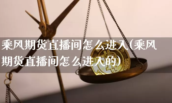 乘风期货直播间怎么进入(乘风期货直播间怎么进入的)_https://www.huakunhengjia.com_期货资讯_第1张