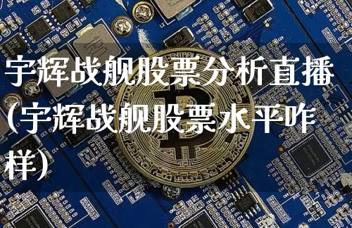 宇辉战舰股票分析直播(宇辉战舰股票水平咋样)_https://www.huakunhengjia.com_股票资讯_第1张