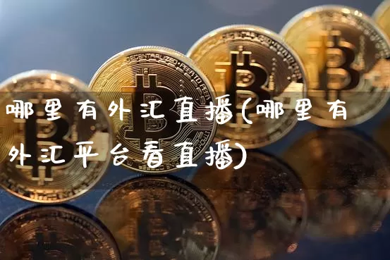 哪里有外汇直播(哪里有外汇平台看直播)_https://www.huakunhengjia.com_金融资讯_第1张