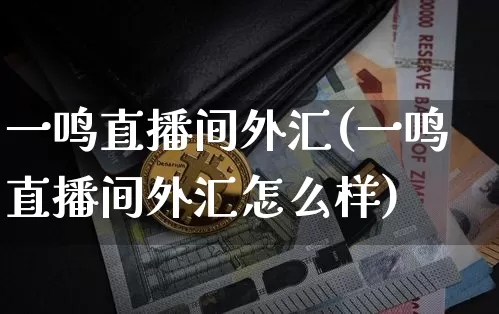 一鸣直播间外汇(一鸣直播间外汇怎么样)_https://www.huakunhengjia.com_财经资讯_第1张