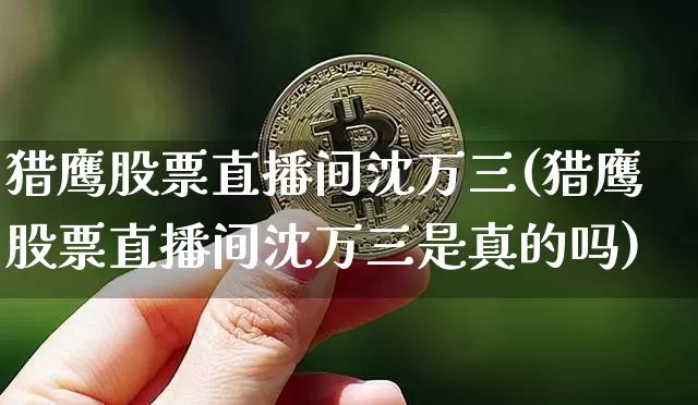 猎鹰股票直播间沈万三(猎鹰股票直播间沈万三是真的吗)_https://www.huakunhengjia.com_股票资讯_第1张