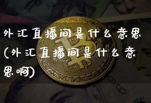 外汇直播间是什么意思(外汇直播间是什么意思啊)_https://www.huakunhengjia.com_财经资讯_第1张