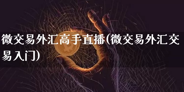 微交易外汇高手直播(微交易外汇交易入门)_https://www.huakunhengjia.com_财经资讯_第1张