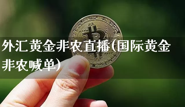 外汇黄金非农直播(国际黄金非农喊单)_https://www.huakunhengjia.com_财经资讯_第1张