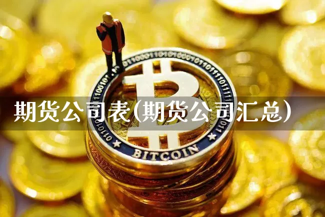期货公司表(期货公司汇总)_https://www.huakunhengjia.com_金融资讯_第1张